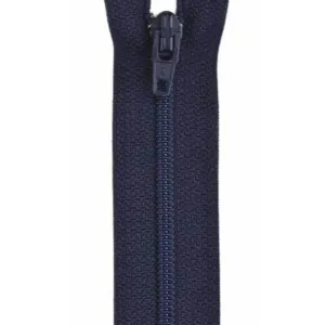 Coats All-Purpose Plastic Zipper 9in Navy