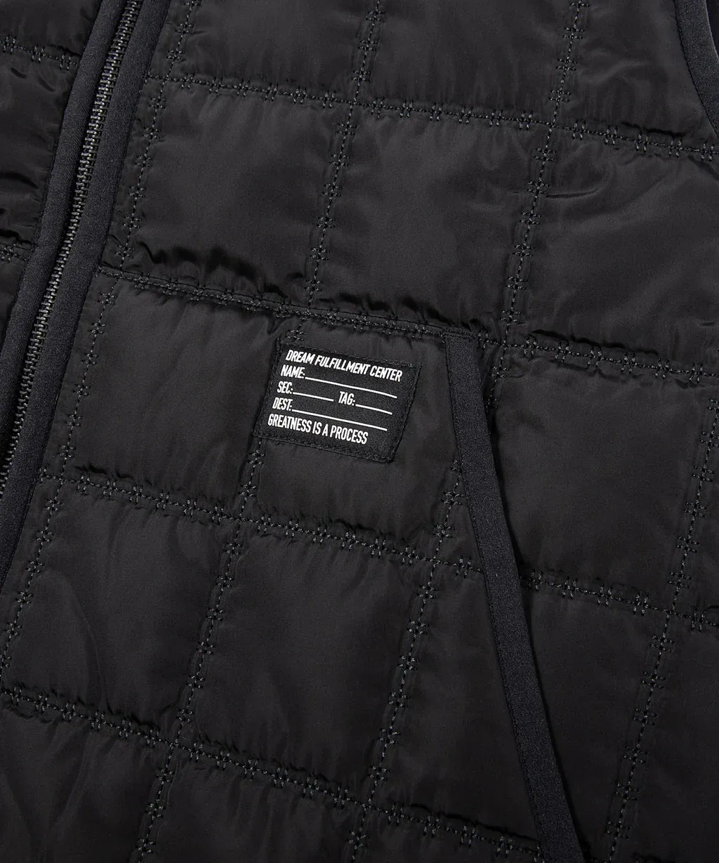 All-Purpose Quilted Vest - Black