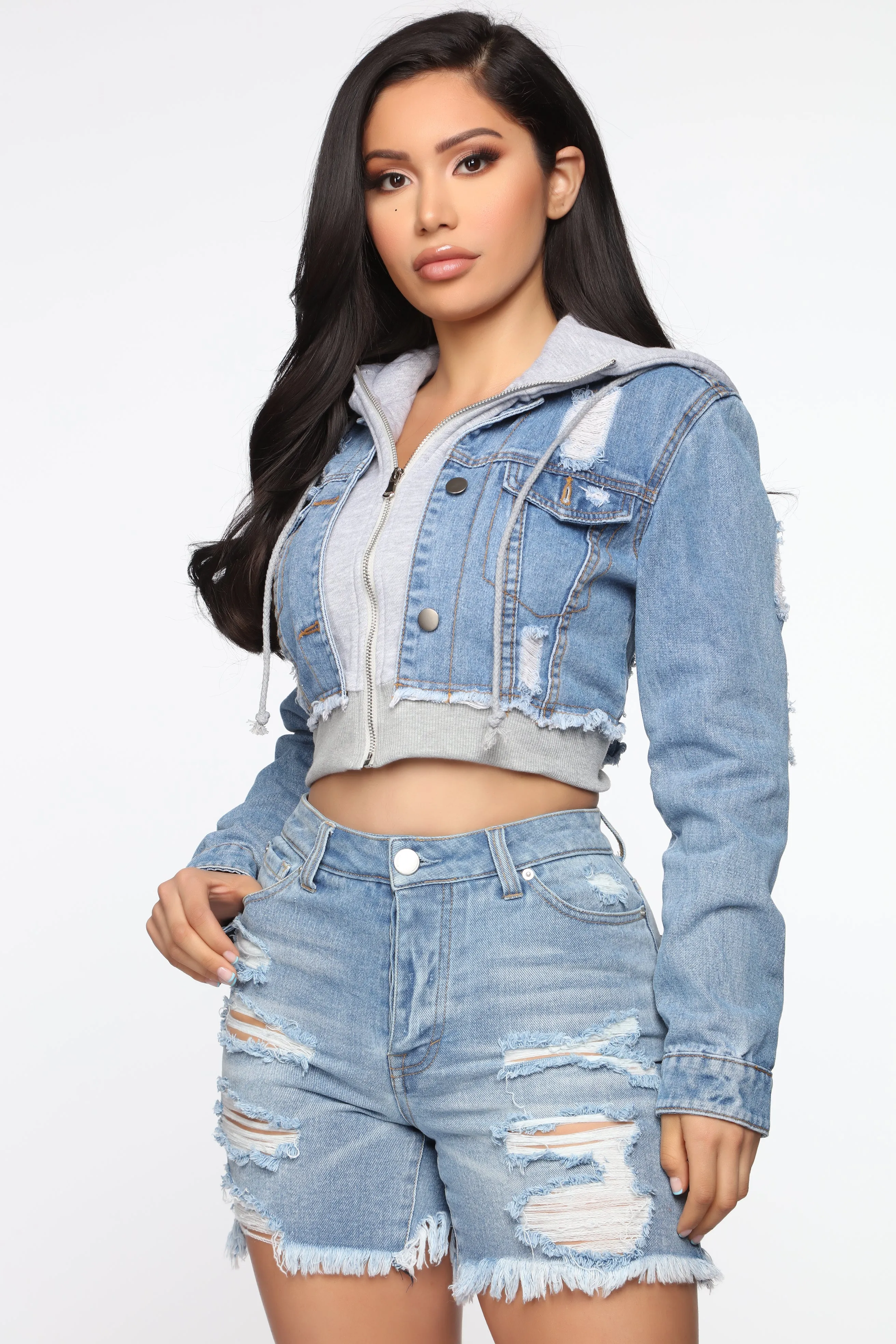 All Yours Denim Jacket - Medium Wash