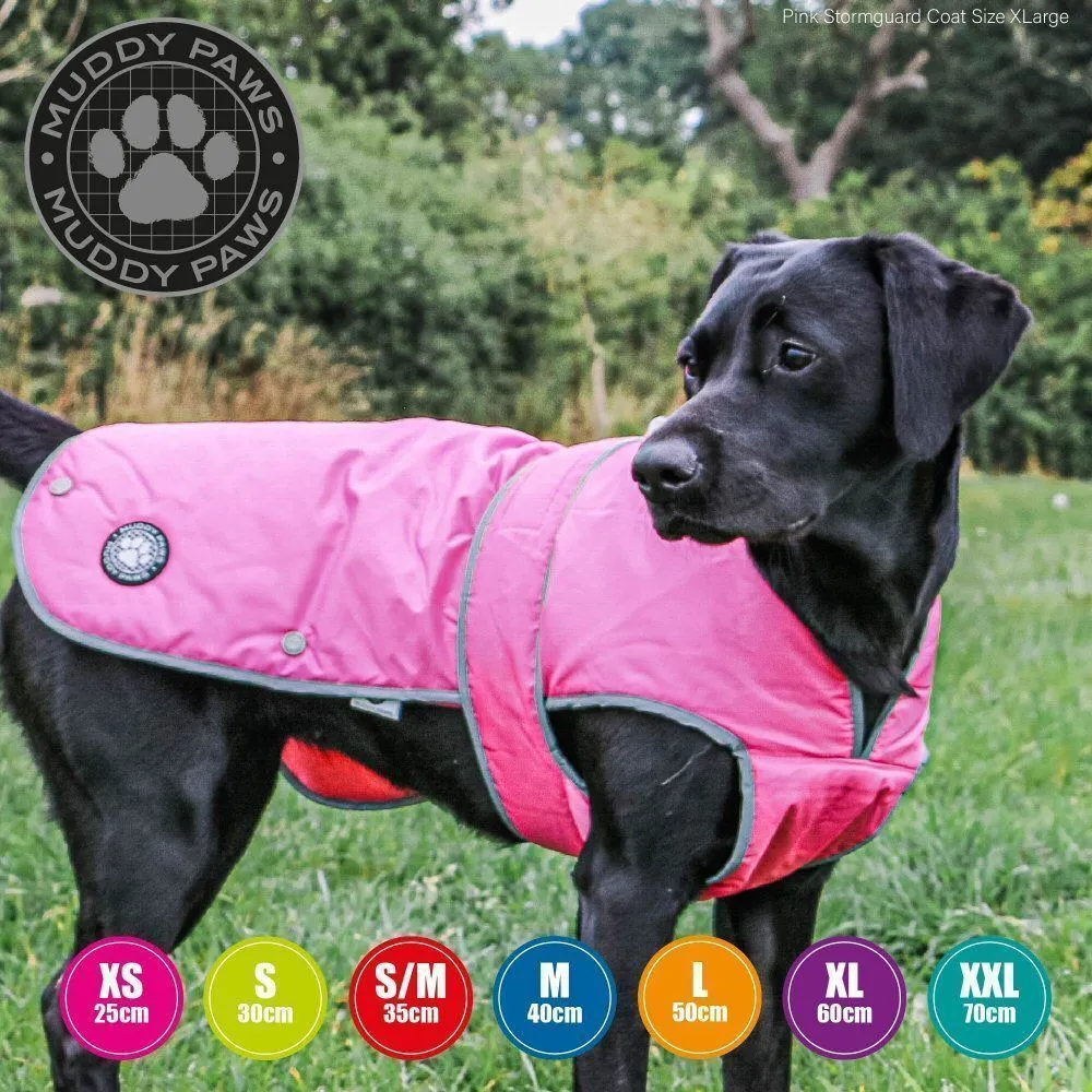 Ancol 40cm Pink Stormguard Dog Coat - Medium