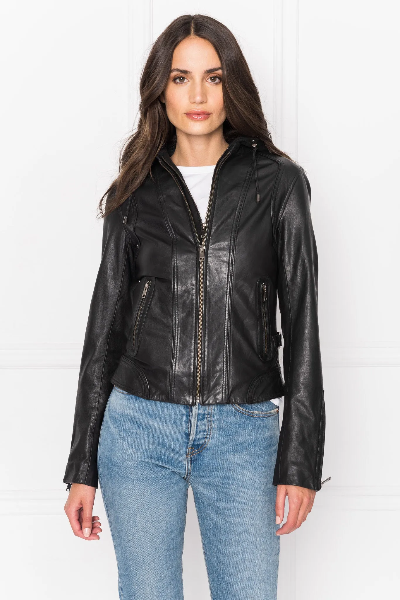 ARLETTE | Leather Biker Jacket