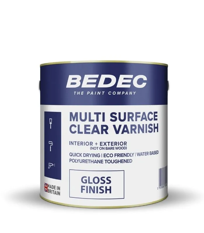 Bedec Multi Surface Clear Varnish