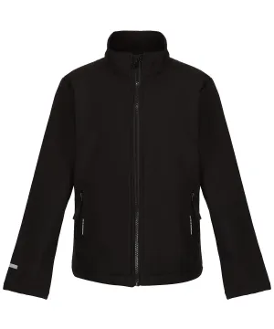 Black - Kids Ablaze softshell jacket