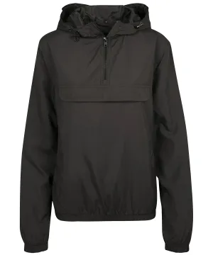 Black - Women's basic pullover jacket