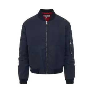 Bomber Jacket in Midnight Blue