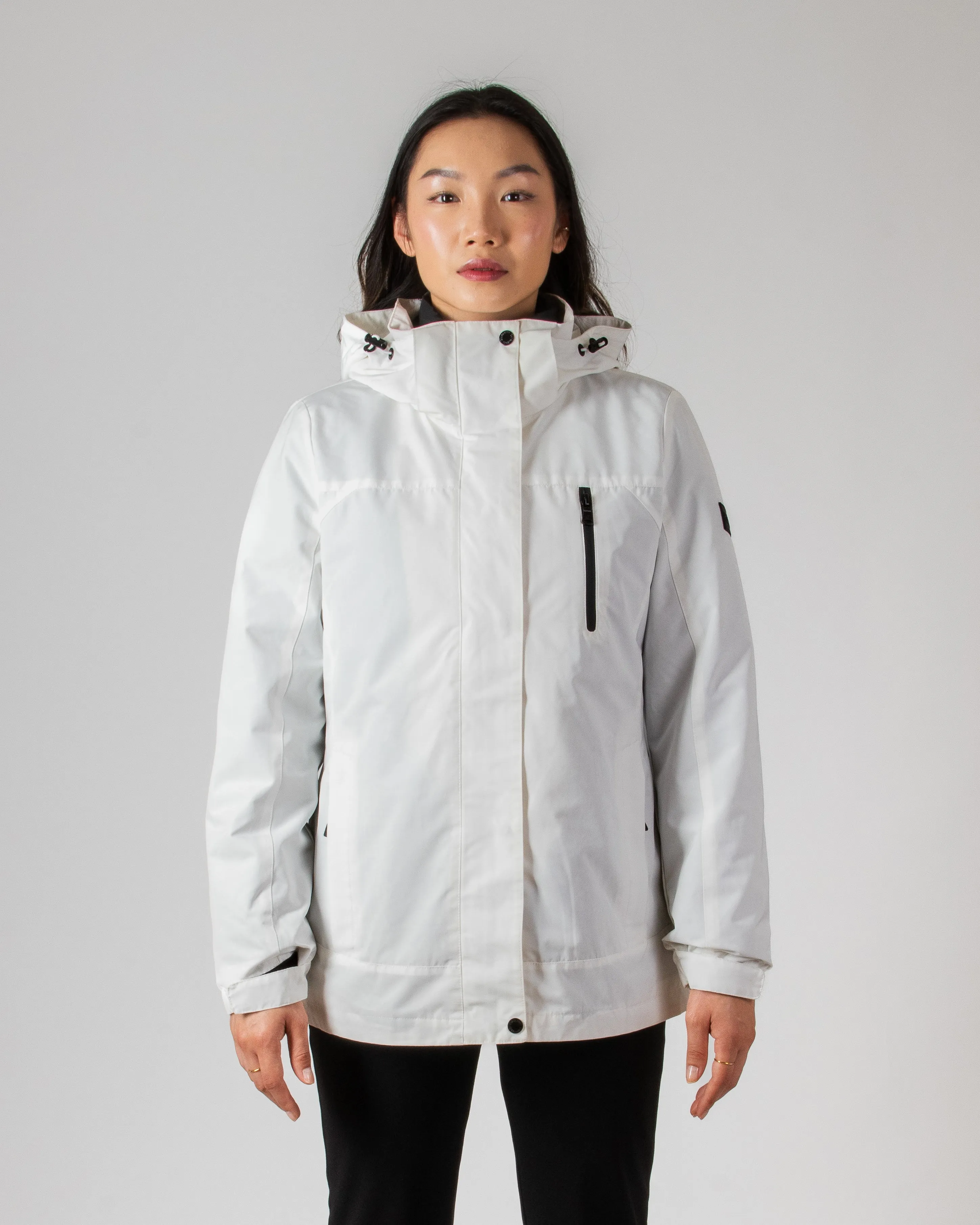 Calvin Klein Ladies 3-in-1 Jacket White