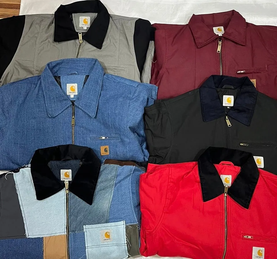 Carhartt Rework Style Detroit Jackets Sizes- M,L,XL 10 pcs