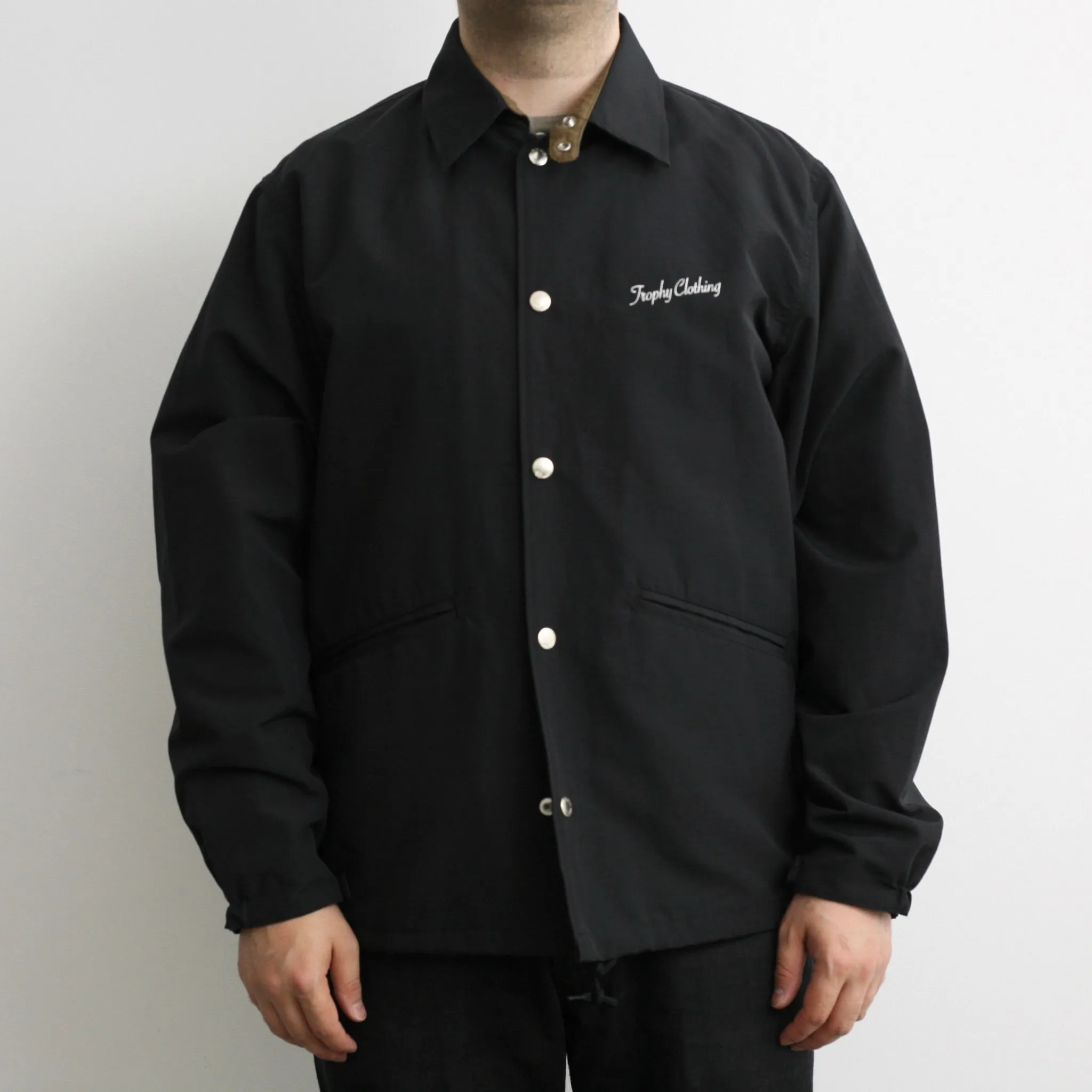 Classic Logo Warm Up Jacket in Black