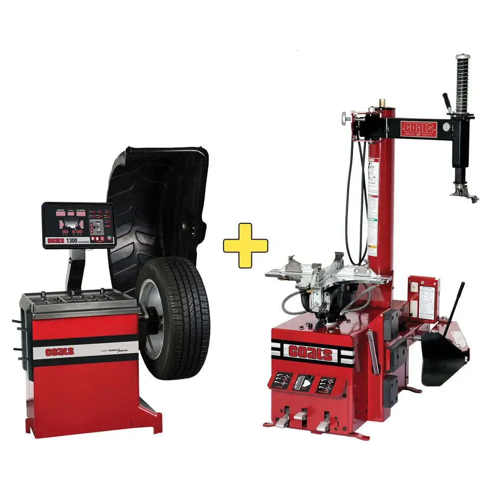 Coats 1300 Balancer   RC-45 Electric Tire Changer COMBO