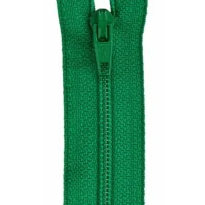 Coats All-Purpose Plastic Zipper 12in Kerry Green