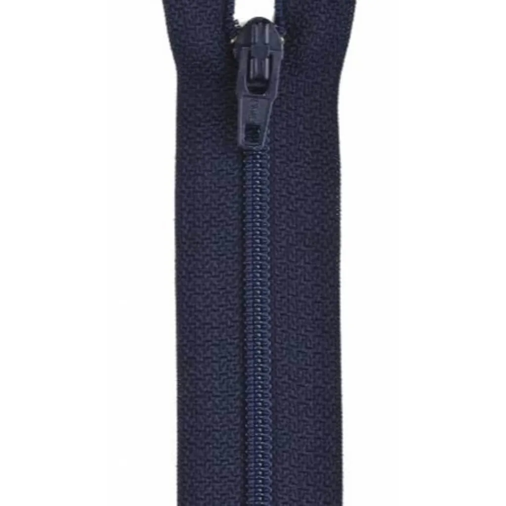 Coats All-Purpose Plastic Zipper 9in Navy