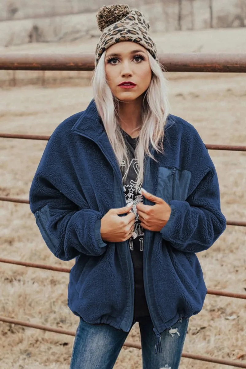 Cozy Fuzzy Sherpa Coats