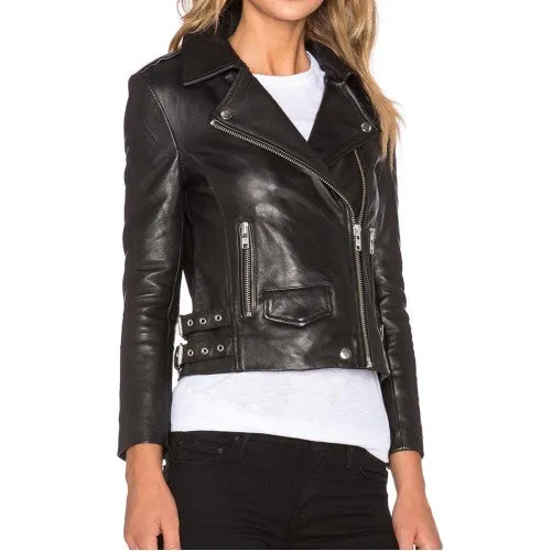 Designer Leather Jackets for Women Mesha