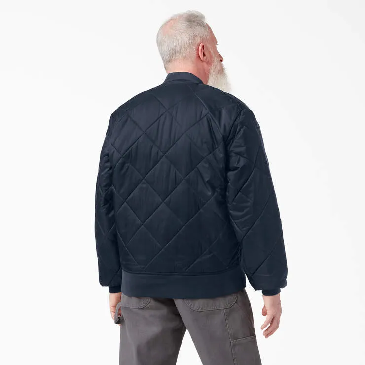 Dickies Diamond Quilted Jacket- DARK NAVY- 61242