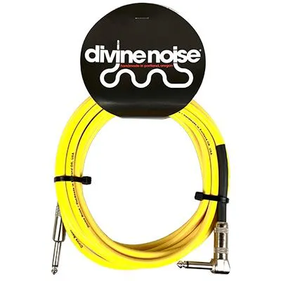 DIVINE NOISE Straight Cable - 15ft ST-RA - YELLOW