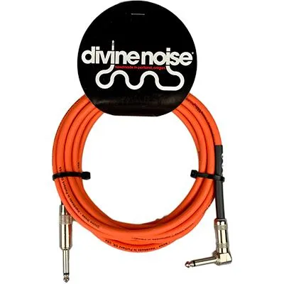 DIVINE NOISE Straight Cable - 20ft ST-RA - ORANGE