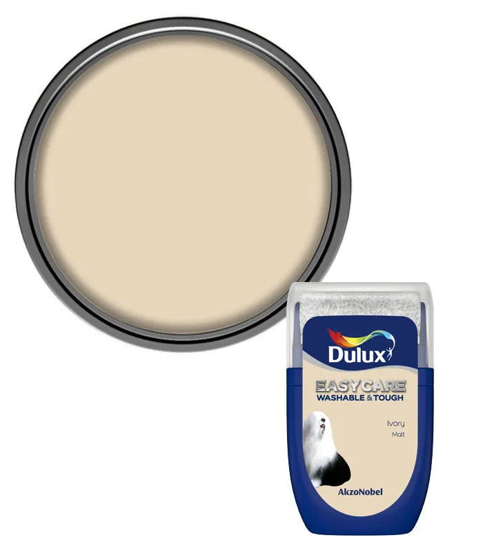 Dulux Easycare Washable & Tough Matt Paint - 30ml Tester Pot