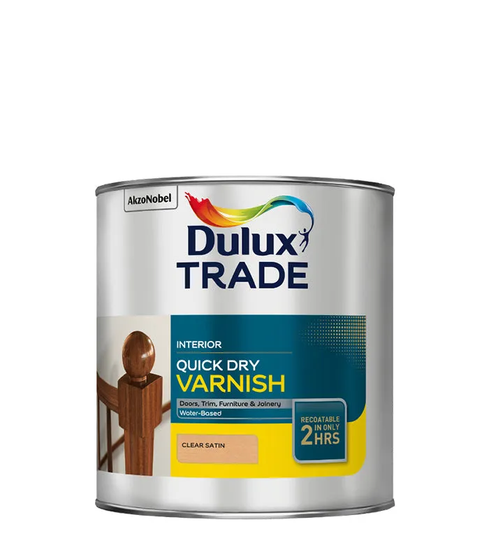 Dulux Trade Interior Quick Dry Varnish