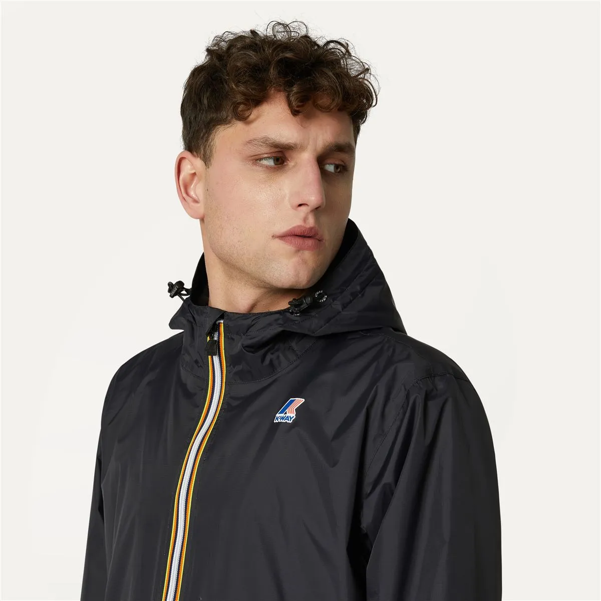 Eiffel Warm -  Waterproof Long Rain Jacket in Black Pure