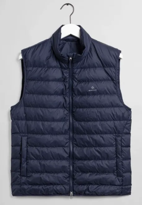 GANT - Light Down Gilet, Navy