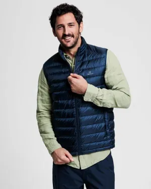 GANT - Light Down Gilet, Navy