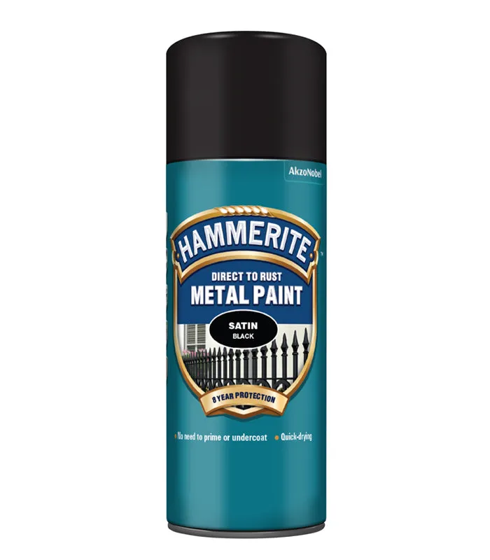 Hammerite Satin Direct To Rust Metal Paint