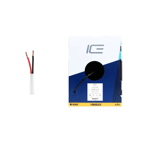 Ice Cable 12-2FX/BOX/WHT 12-2 Direct Burial Cable - 500ft Box (White)