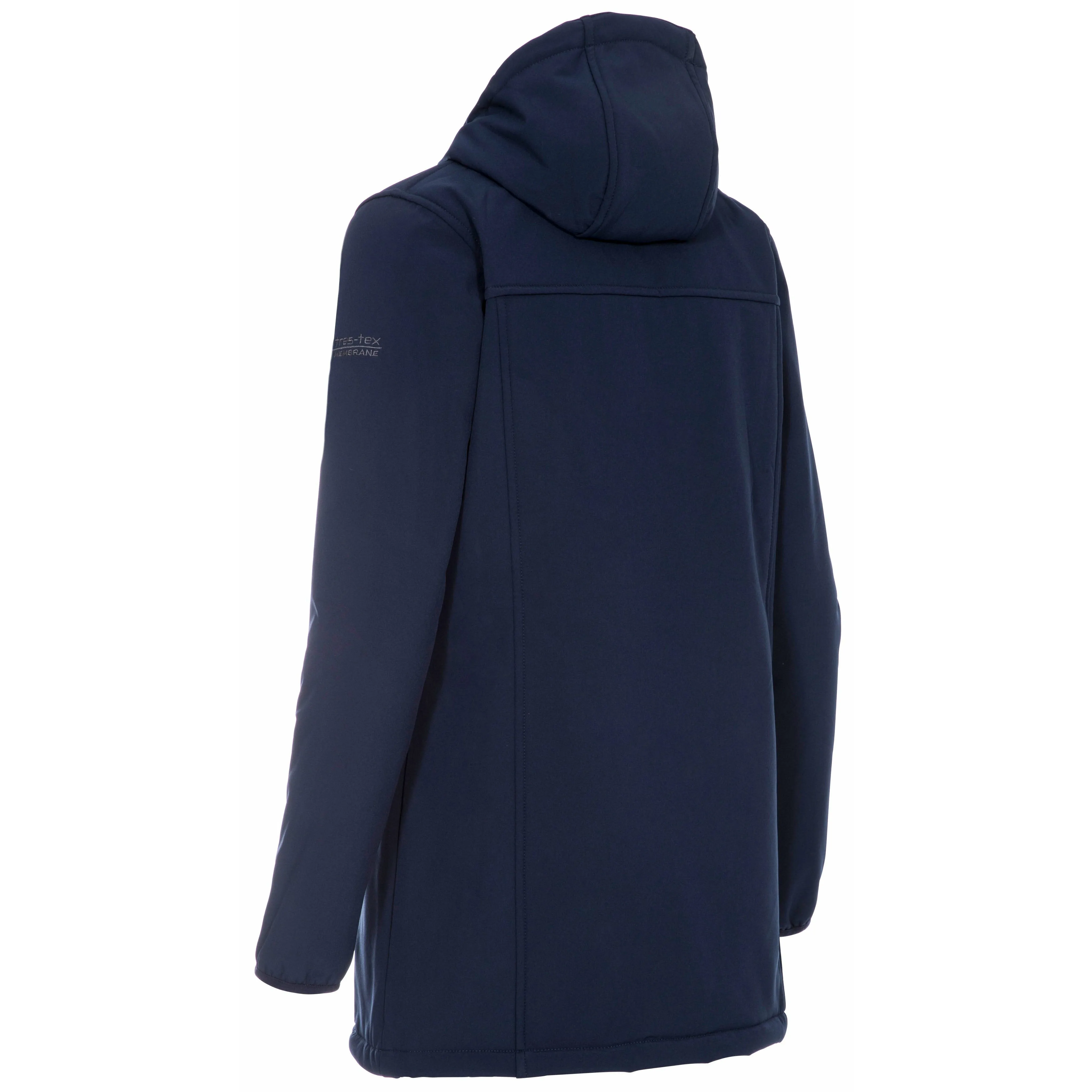 Kristen Women's Longer Length Softshell Jacket in Navy