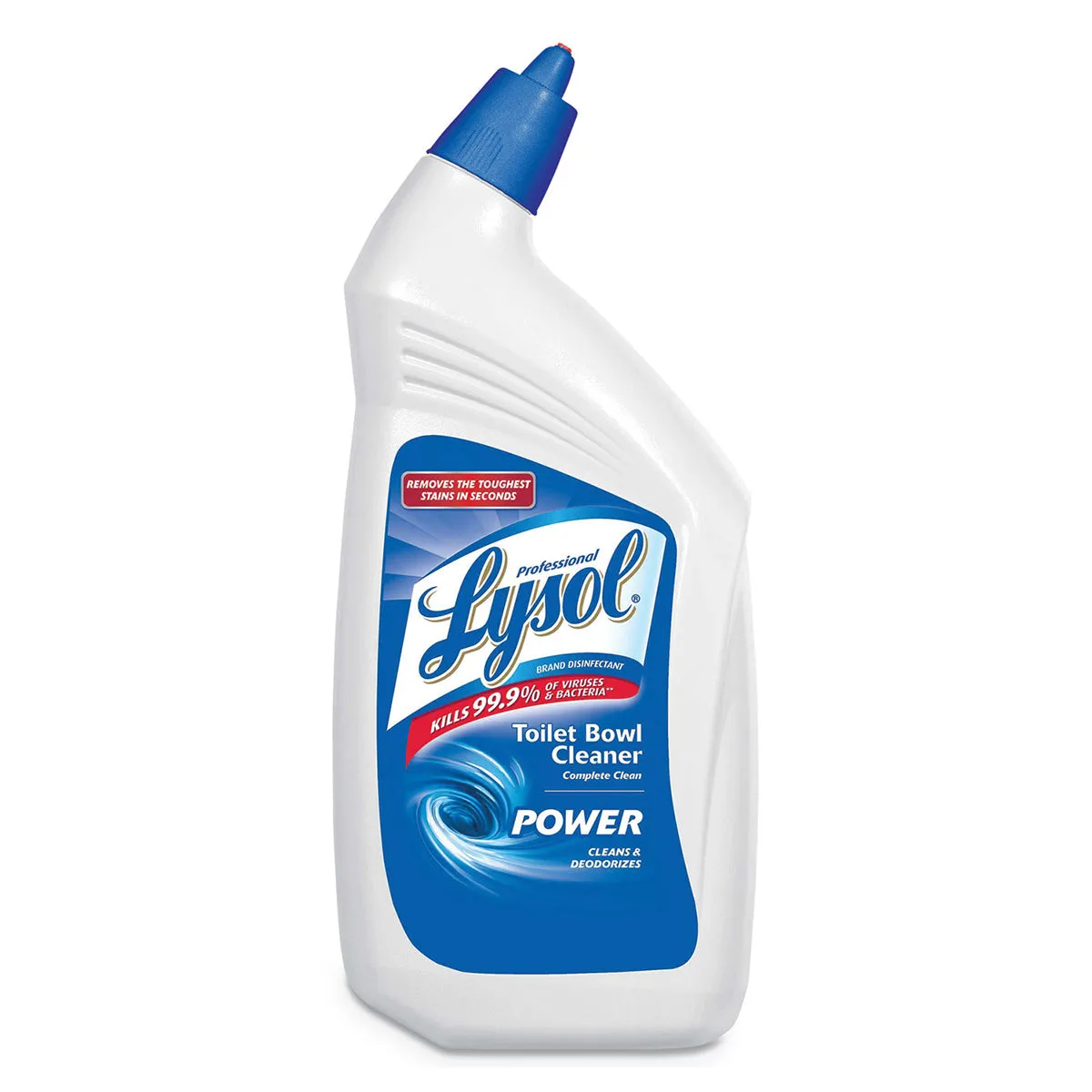 Lysol® Power Disinfectant Toilet Bowl Cleaner (32 oz Squeeze Bottles) - Case of 12