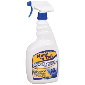 MANE 'N TAIL SPRAY 'N WHITE SHAMPOO (1 QT)