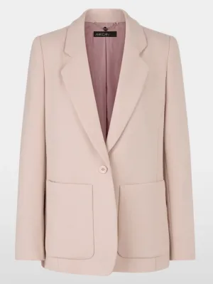 Marc Cain Collections Soft Draped Blazer In Warm Rose XC 34.38 W84 Col 213