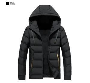 Men Winter Jacket Coat Warm Men Winter Coat Casual Slim Fit