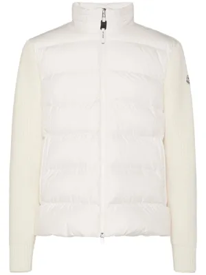 Moncler   Virgin wool down cardigan 