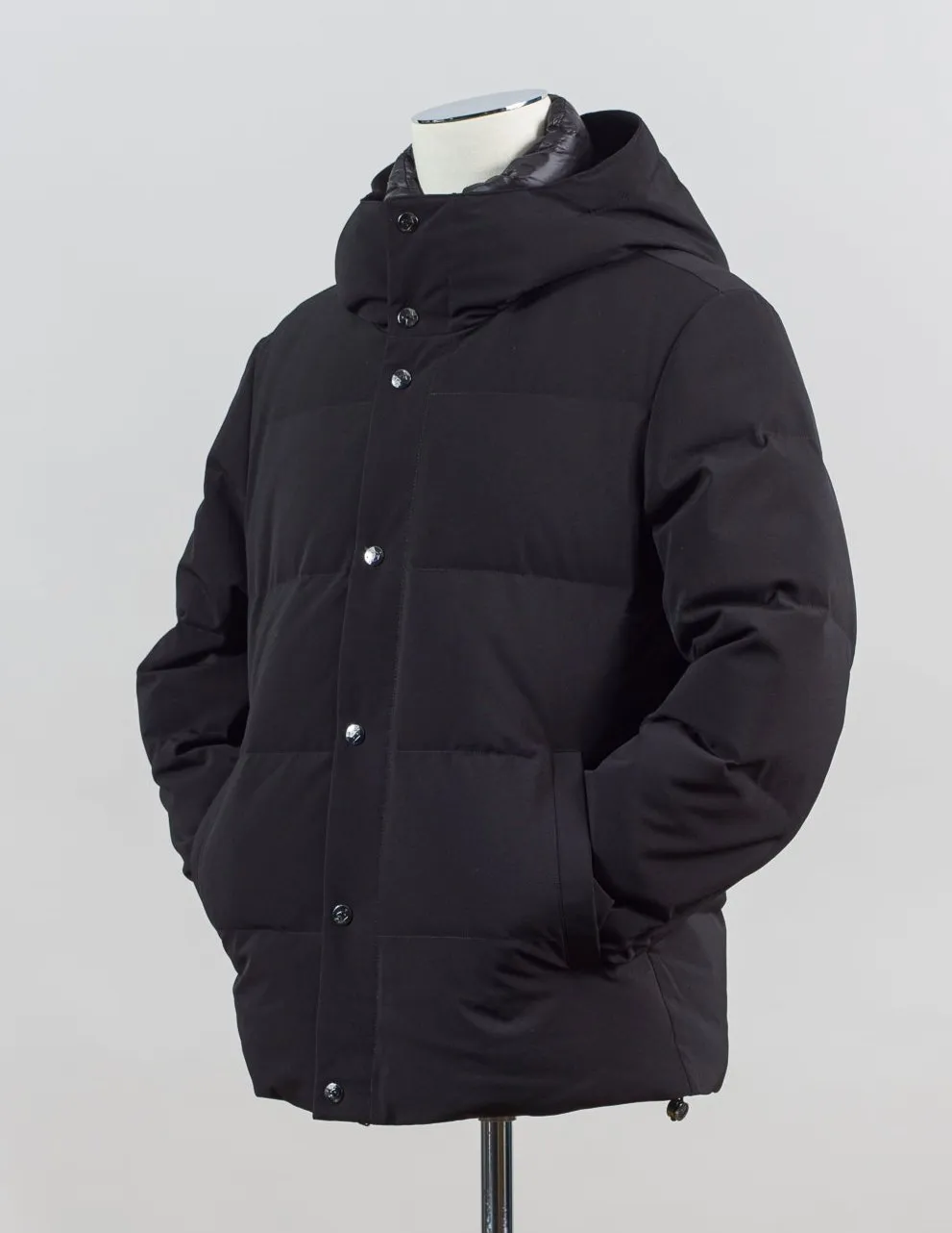 Montecore Hooded Down Jacket / Black