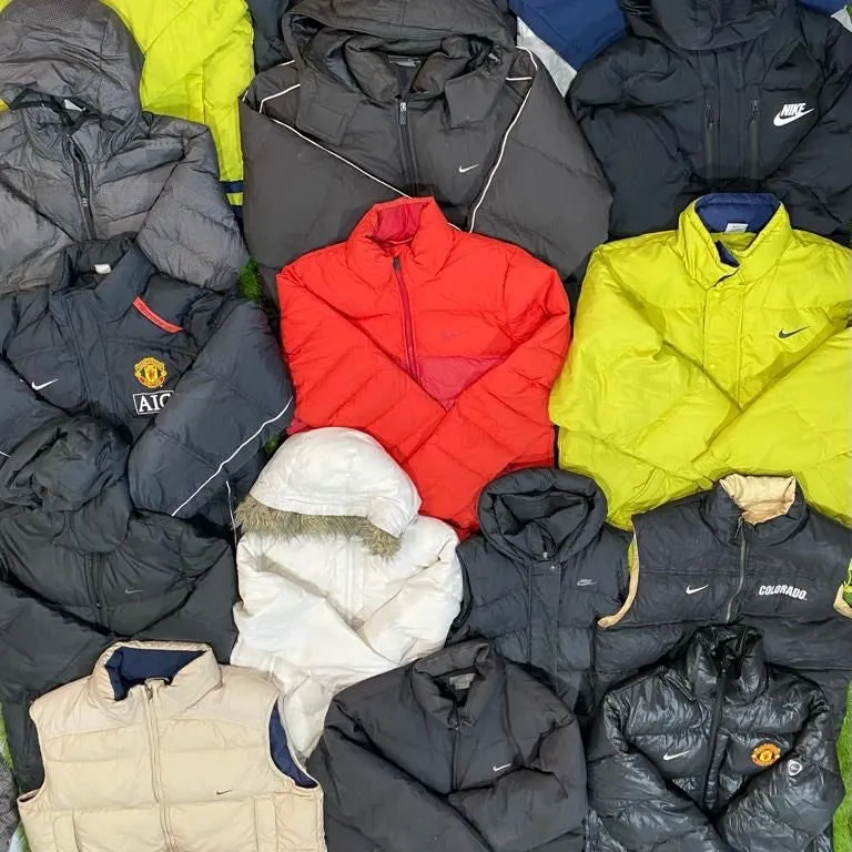 Nike vintage A grade puffer jackets