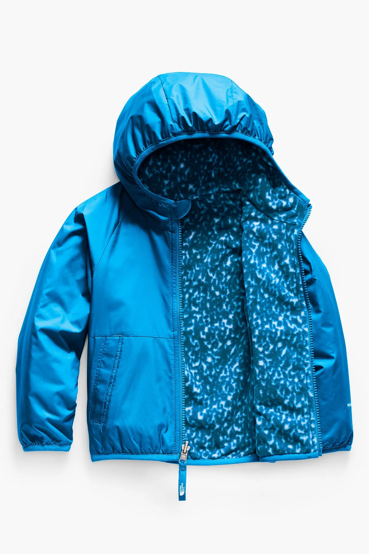 North Face Toddler Reversible Breezeway Wind Jacket - Clear Lake (Size 2 left)