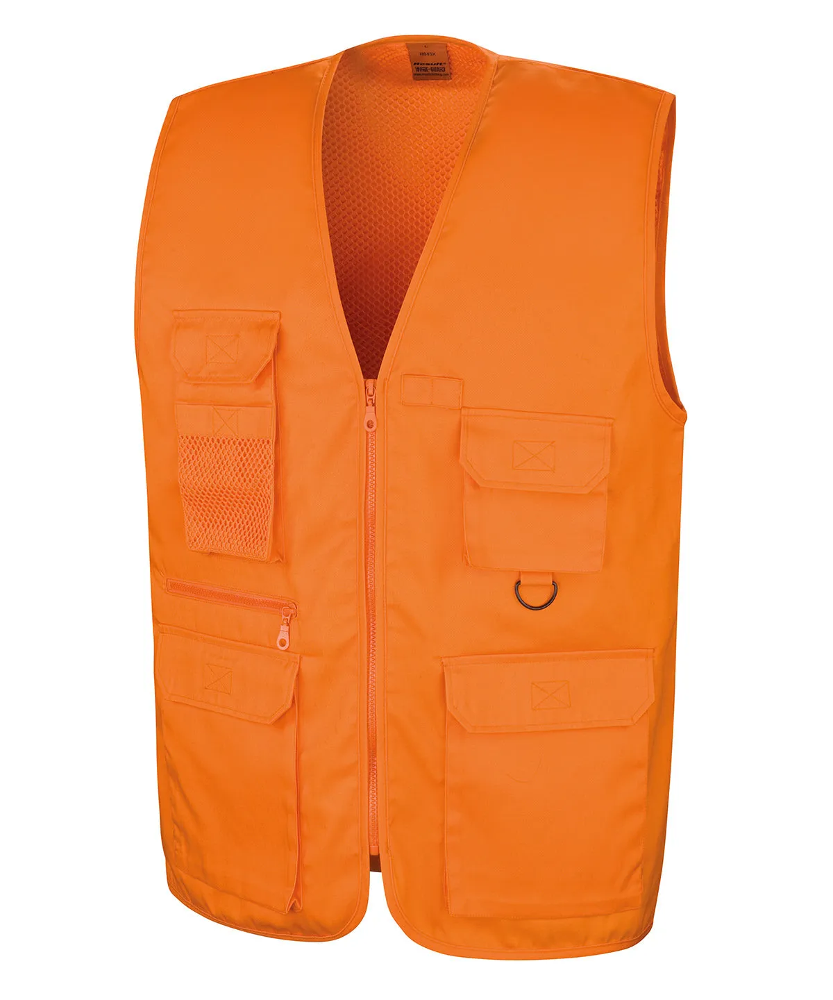 Orange - Adventure safari waistcoat