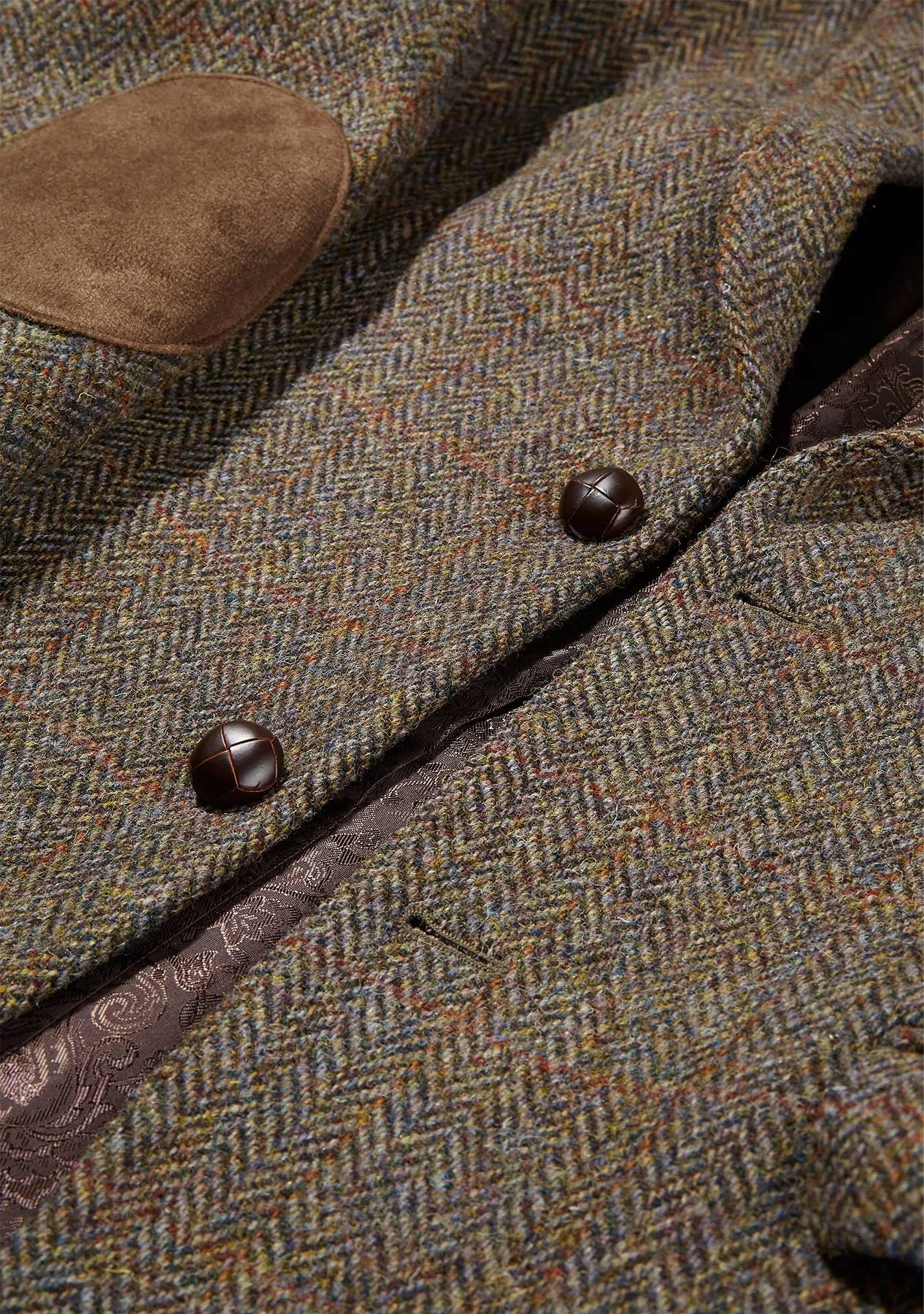 Patrick Harris Tweed Brown