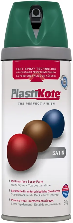 Plastikote Plasti-kote Premium Satin Hunter Green 400ml