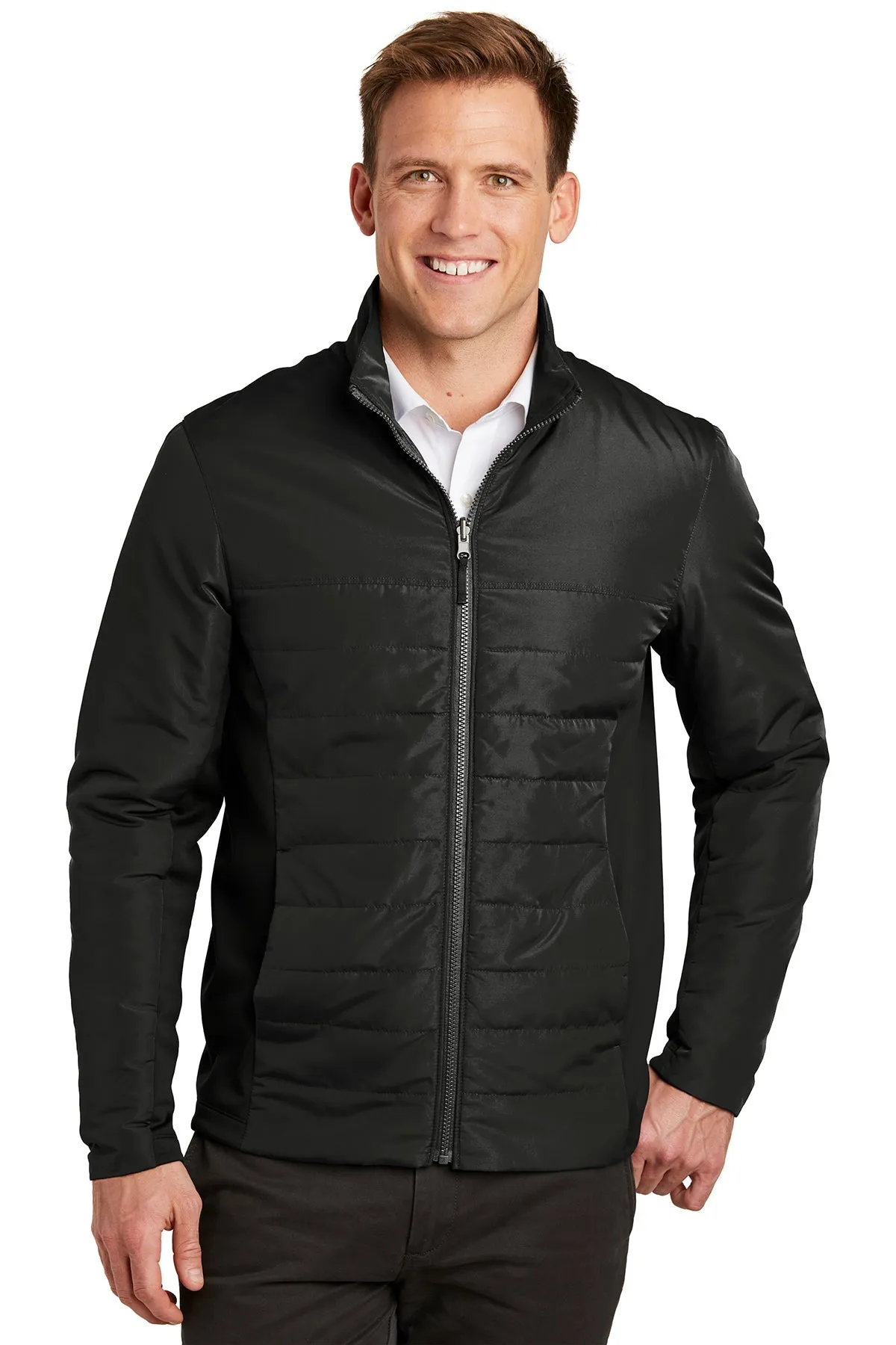 Port Authority Collective Insulated Branded Jackets, Deep Black