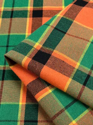 Suiting - Citrus Tartan - 150cm