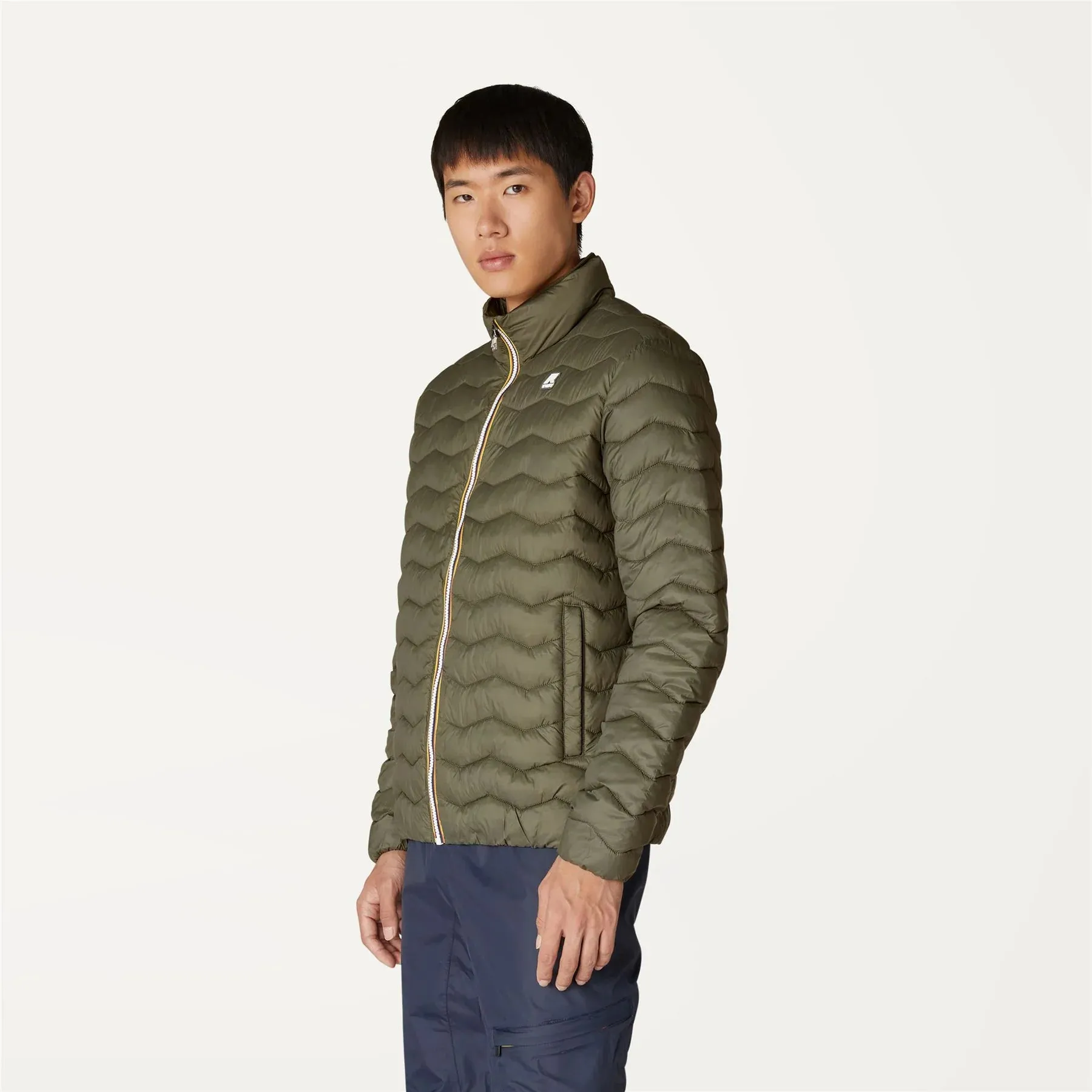 Valentine Eco Warm - Men Jacket in Green Blackish