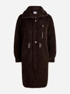 Varley Jones Coat - Coffee Bean