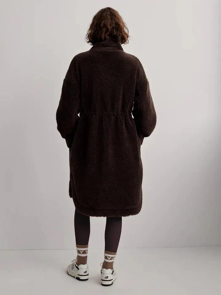 Varley Jones Coat - Coffee Bean