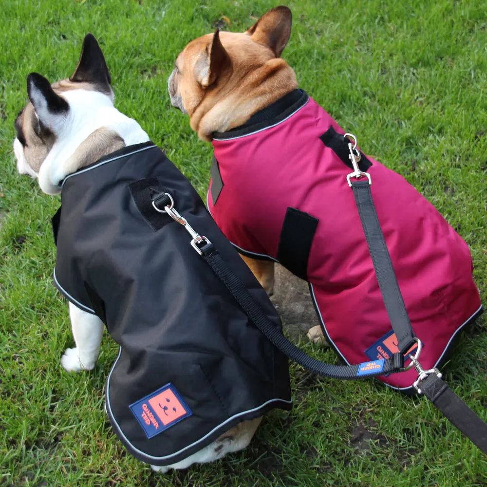 Waterproof Shower Harness Dog Coat with Warm Lining