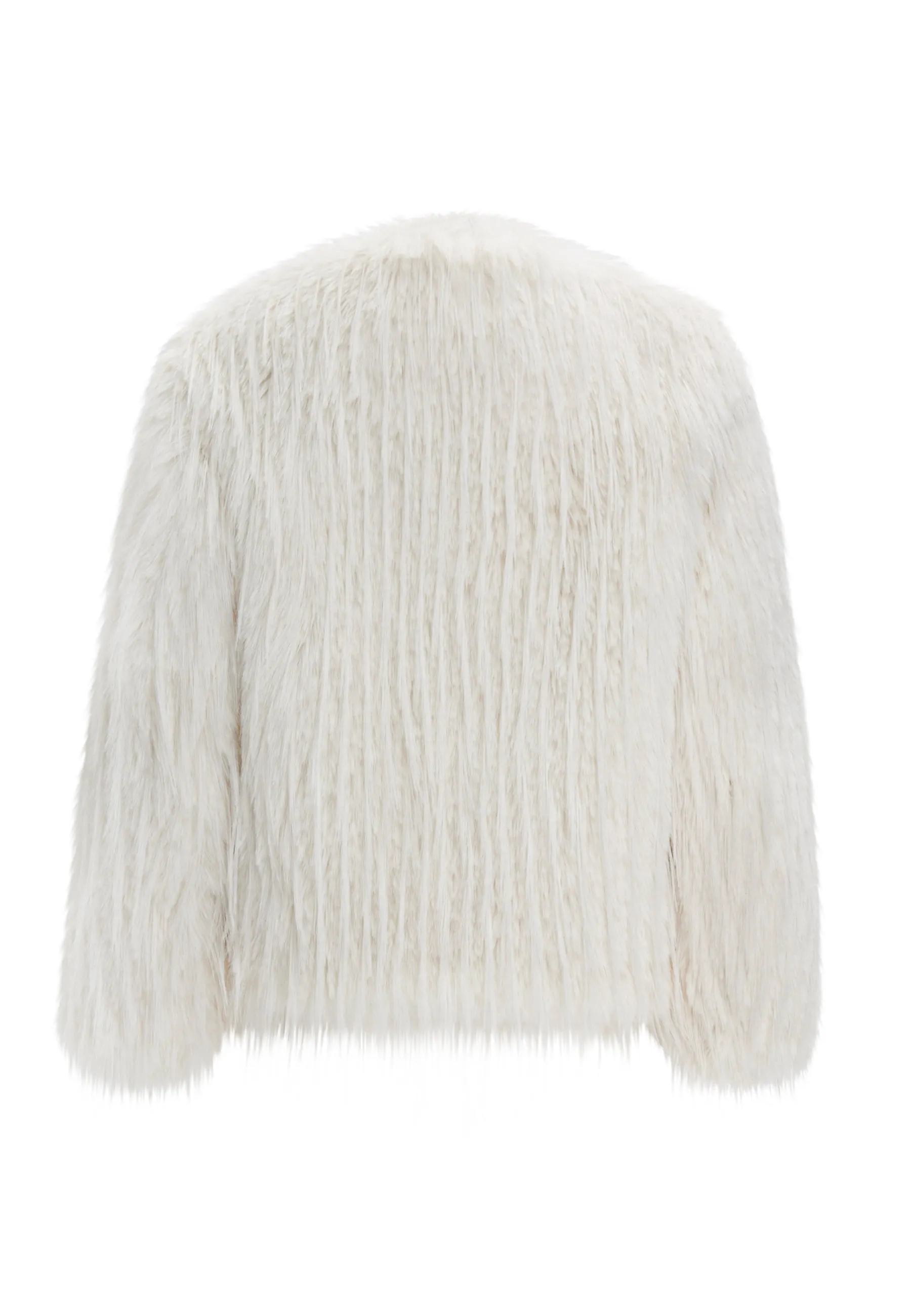 Winter Faux Fur Jacket - White