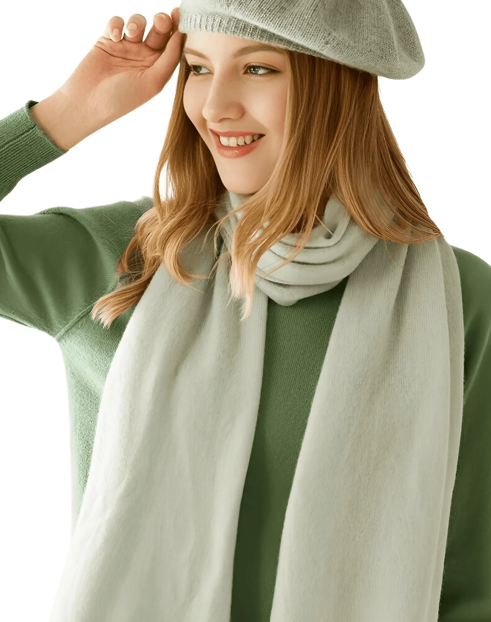 Women's Cashmere Scarf - 100% Goat Cashmere